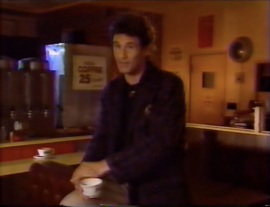 Michael Ontkean on set of Double R Diner