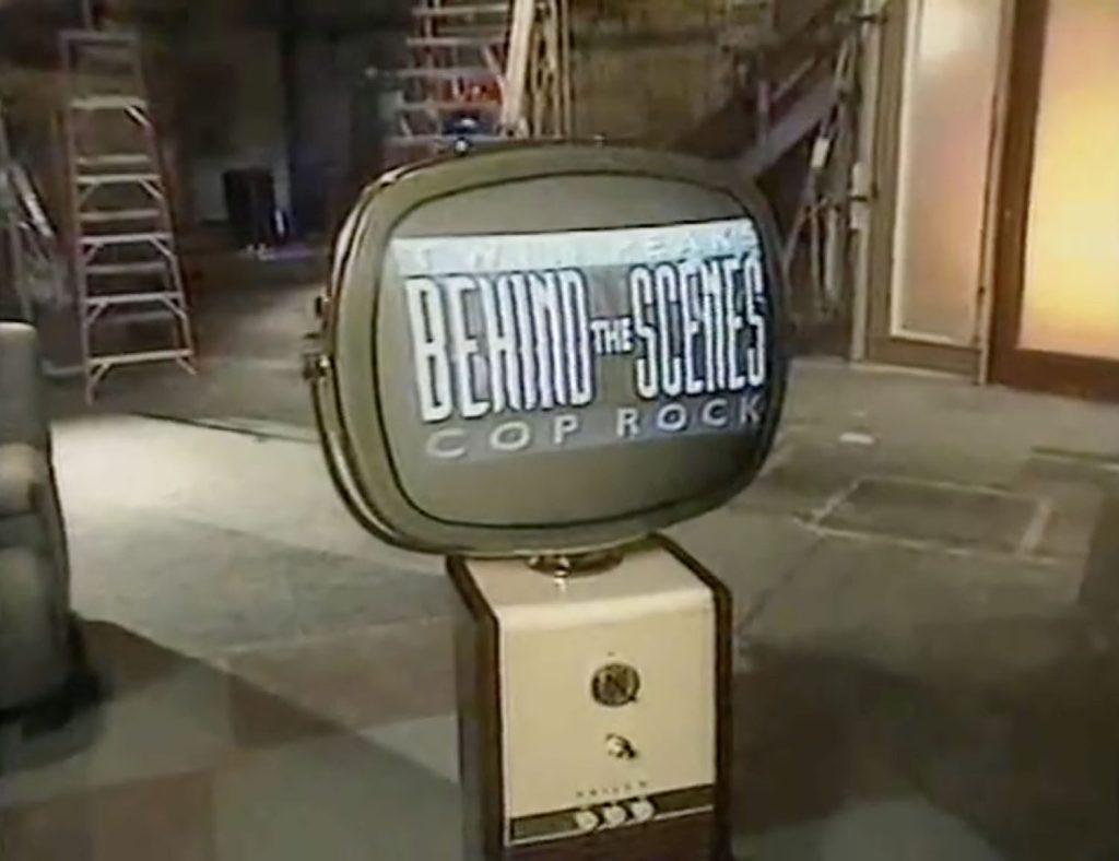 Vintage Television on set