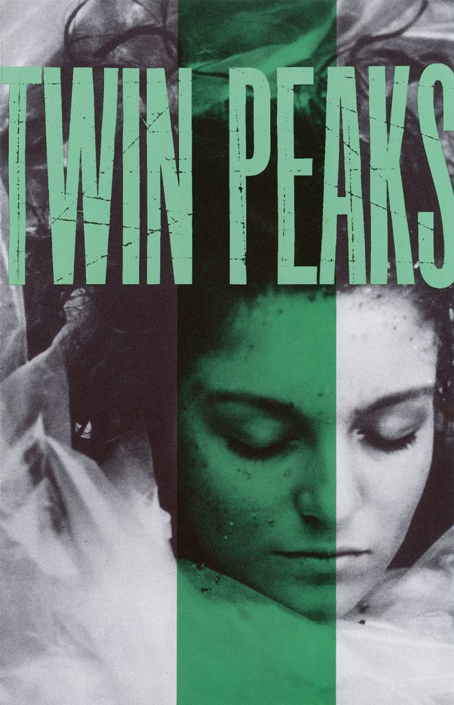 Cover of flyer with Laura Palmer's image