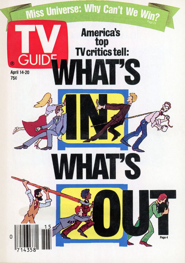 Cover of TV Guide, April 14, 1990