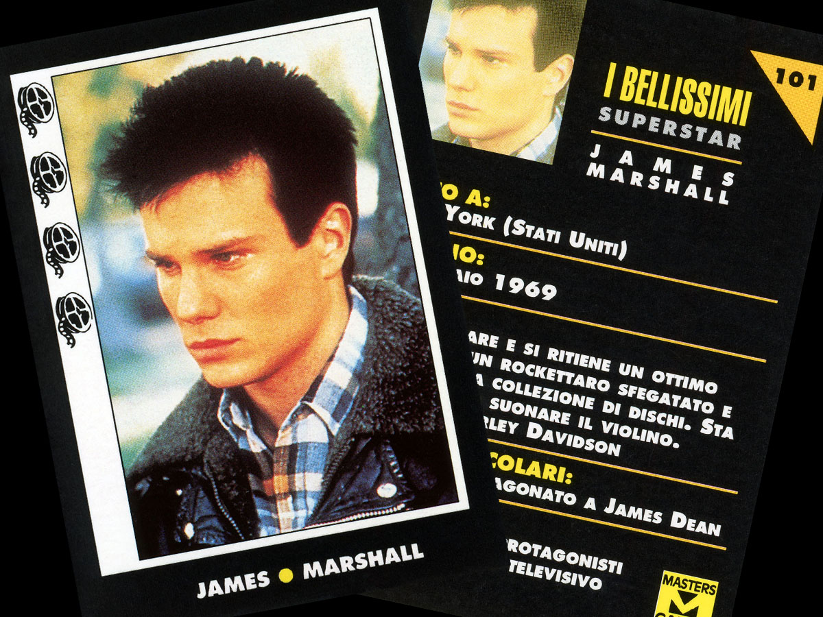 James Marshall trading card