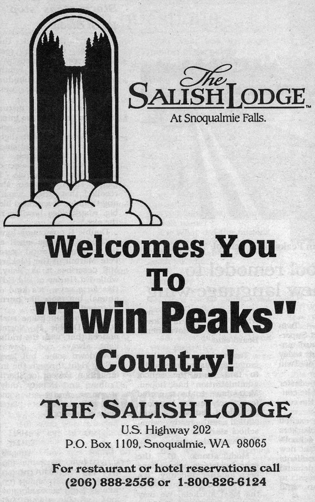 Salish Lodge advertisement