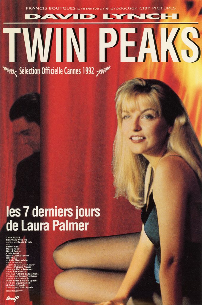 Front of Twin Peaks: Fire Walk With Me postcard