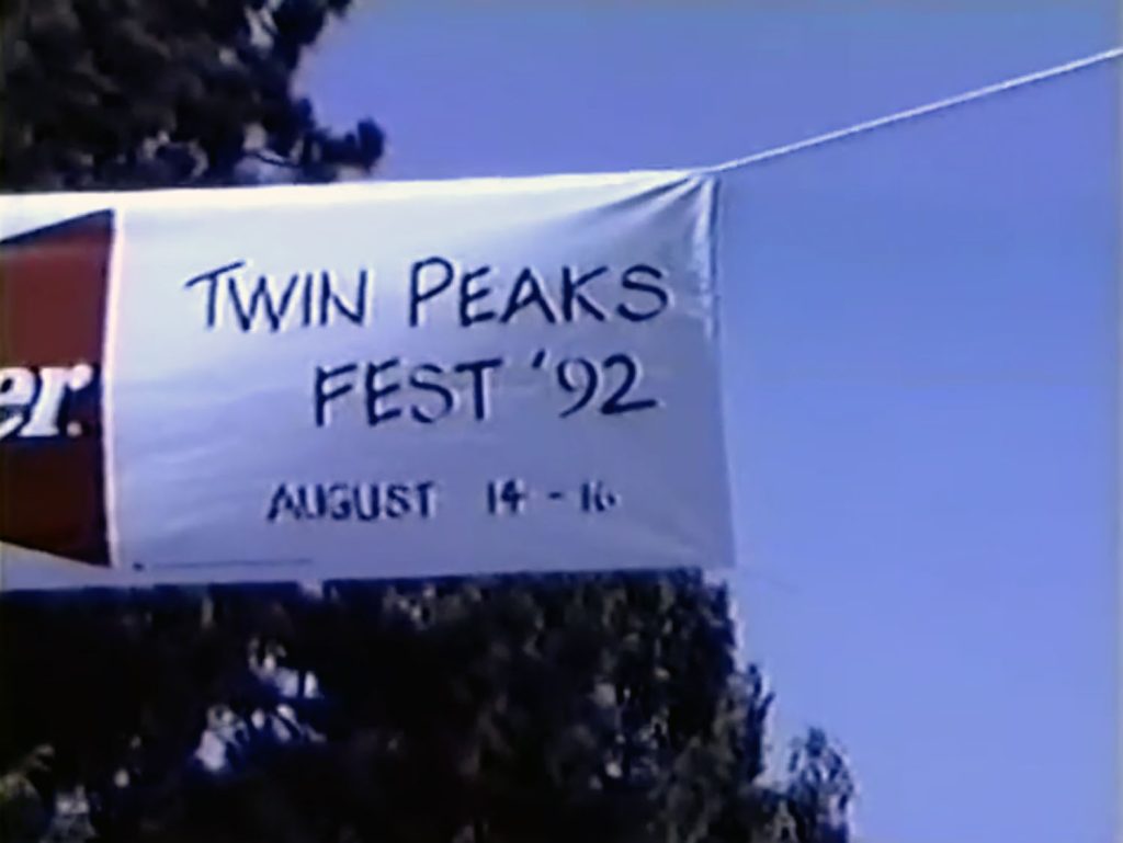 Twin Peaks Fest '92 banner