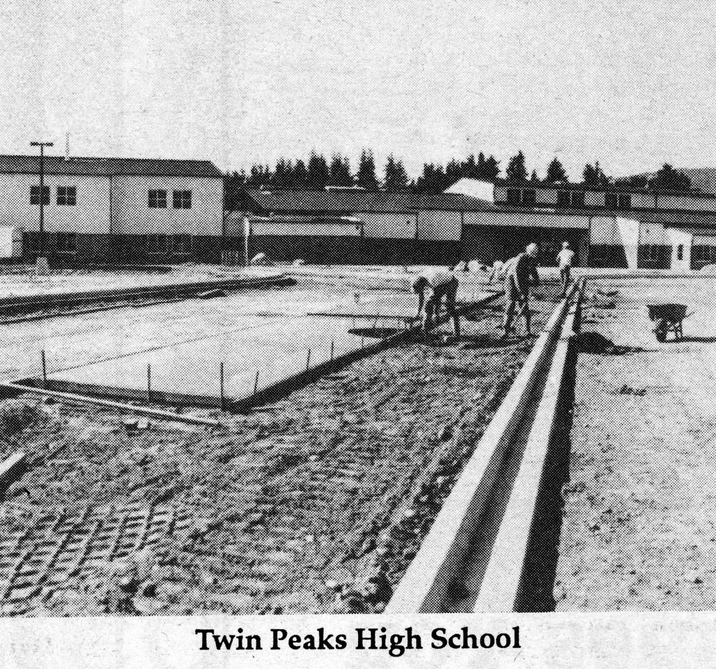 Twin Peaks High School under construction