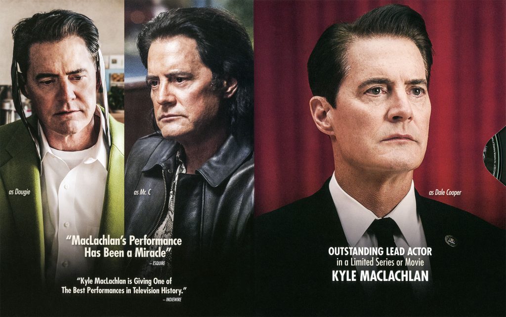 Kyle MacLachlan as Dougie Jones, Mr. C and Agent Cooper