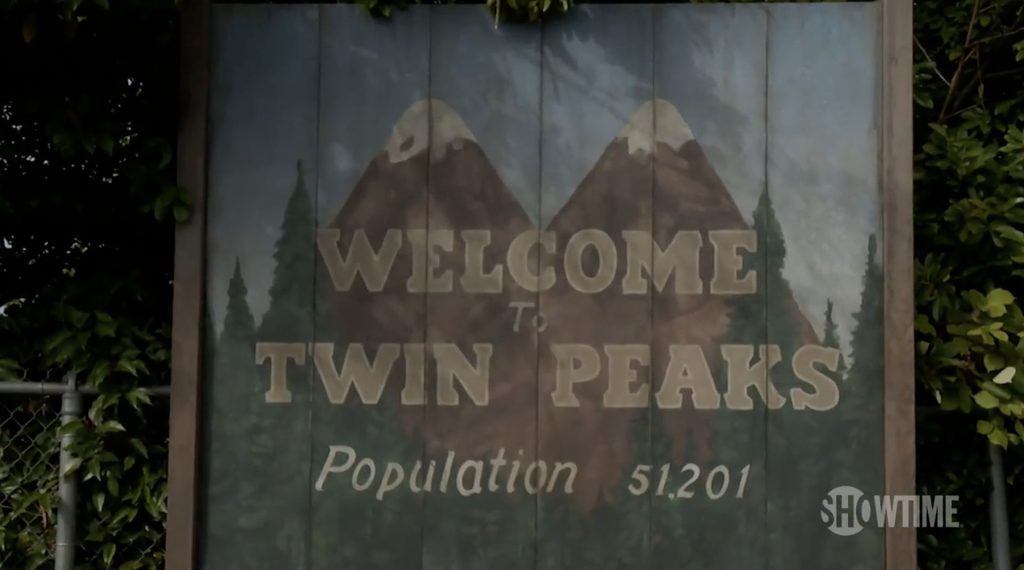 Revealing the Welcome To Twin Peaks Sign