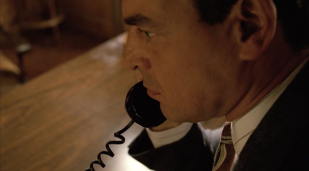 Leland Palmer on the phone