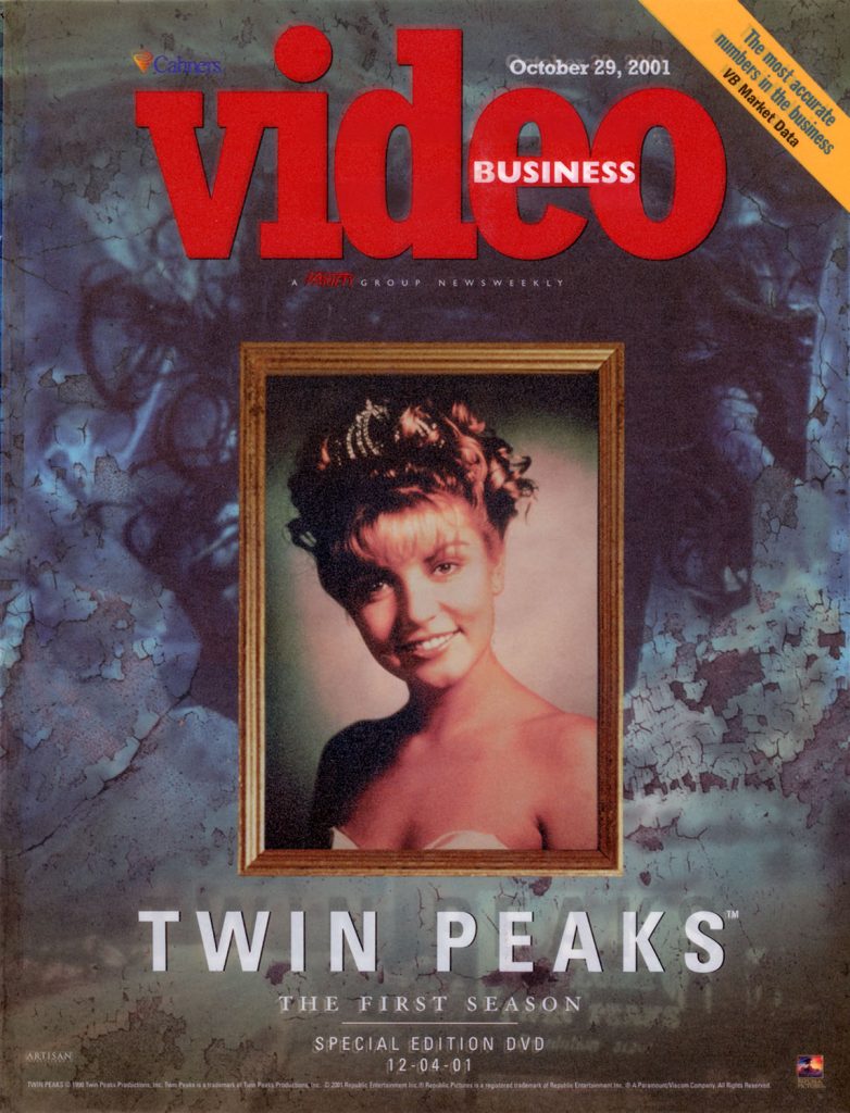 Video Business Magazine advertisement for Twin Peaks - The First Season on DVD