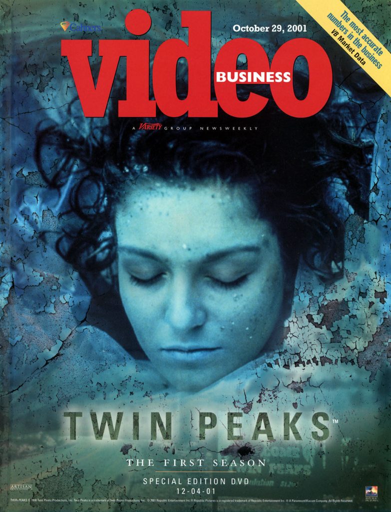 Video Business Magazine advertisement for Twin Peaks - The First Season on DVD