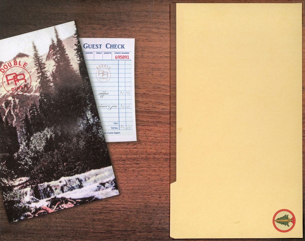 The Bookhouse Boys Journal by Insight Editions inside back cover with menu image