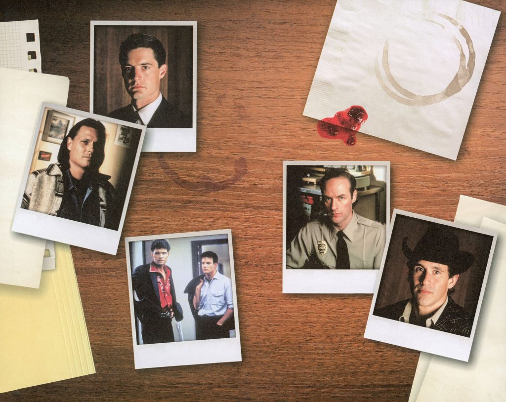 The Bookhouse Boys Journal by Insight Editions inside front cover with photos of characters