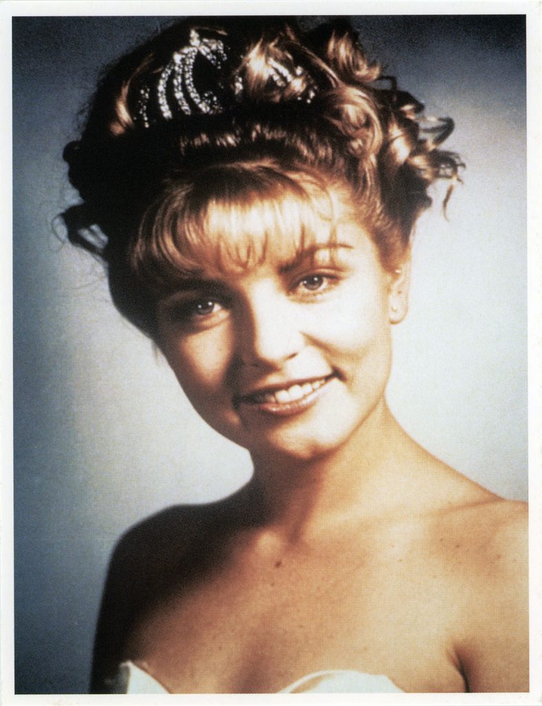 Photo of Laura Palmer as Homecoming Queen