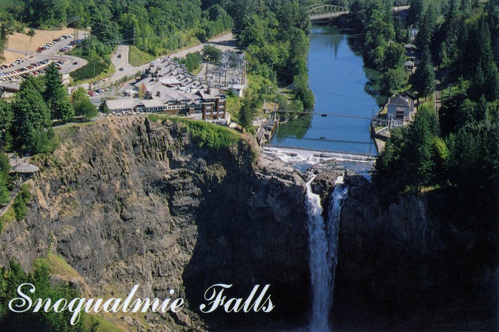 Snoqualmie Falls postcard