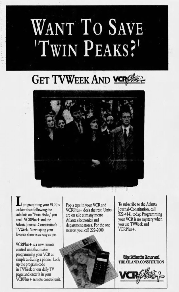 Advertisement in The Atlanta Journal, April 11, 1991