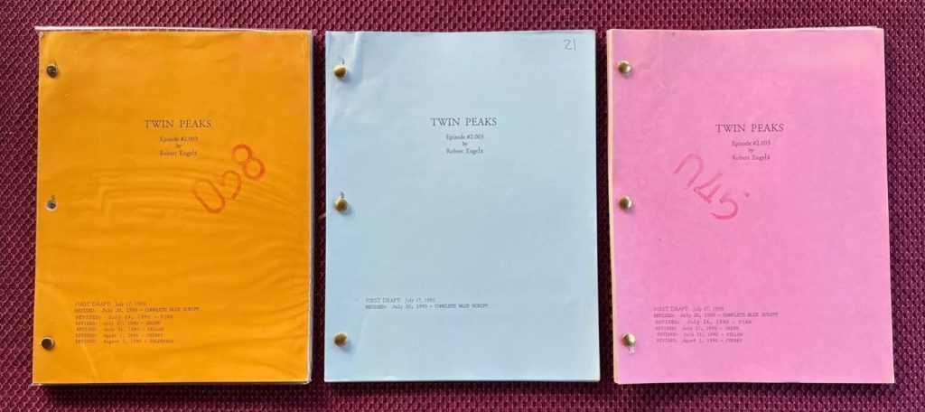 Three Twin Peaks Scripts