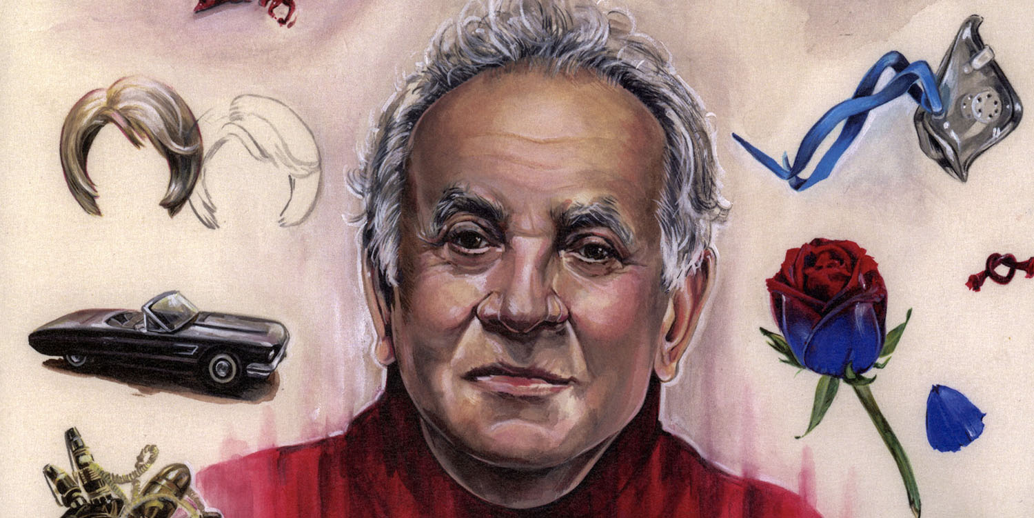 Sketch of Angelo Badalamenti