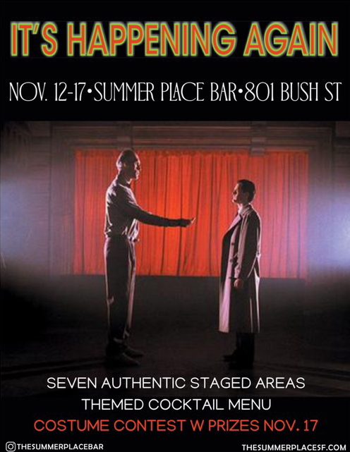 Summer Place Bar Ad for Twin Peaks Pop-Up