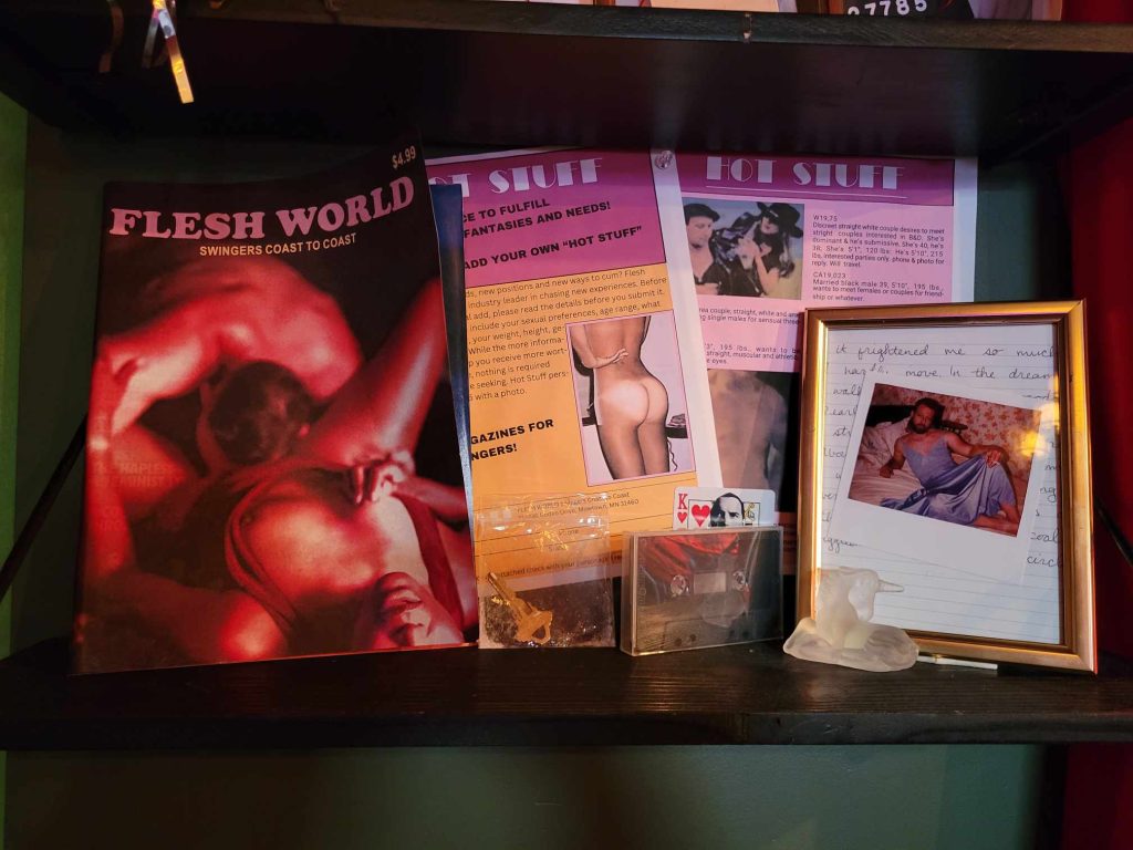 Fleshworld Magazine display