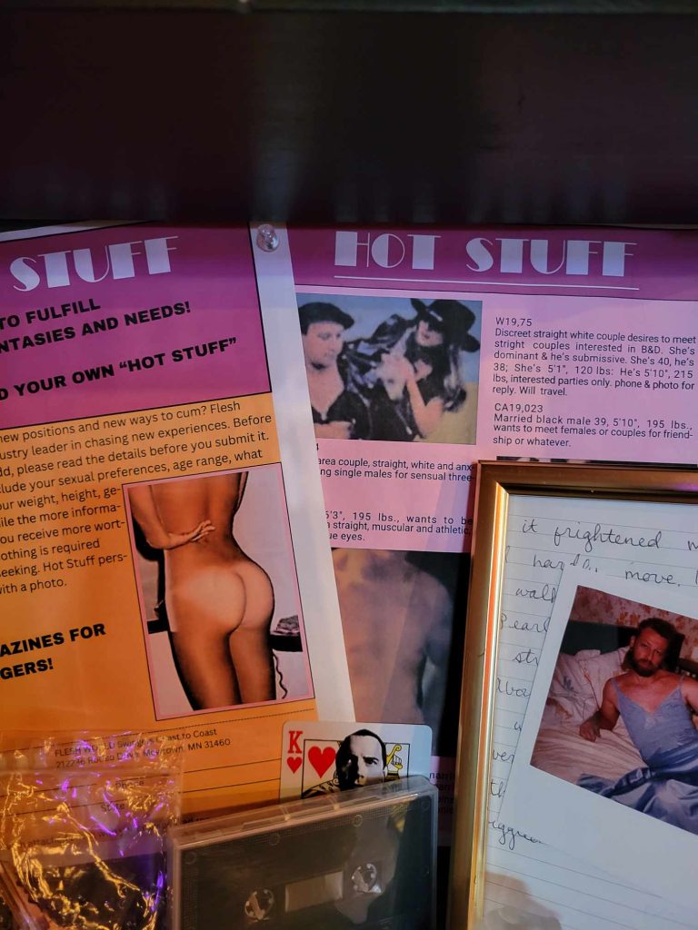 Fleshworld Magazine display