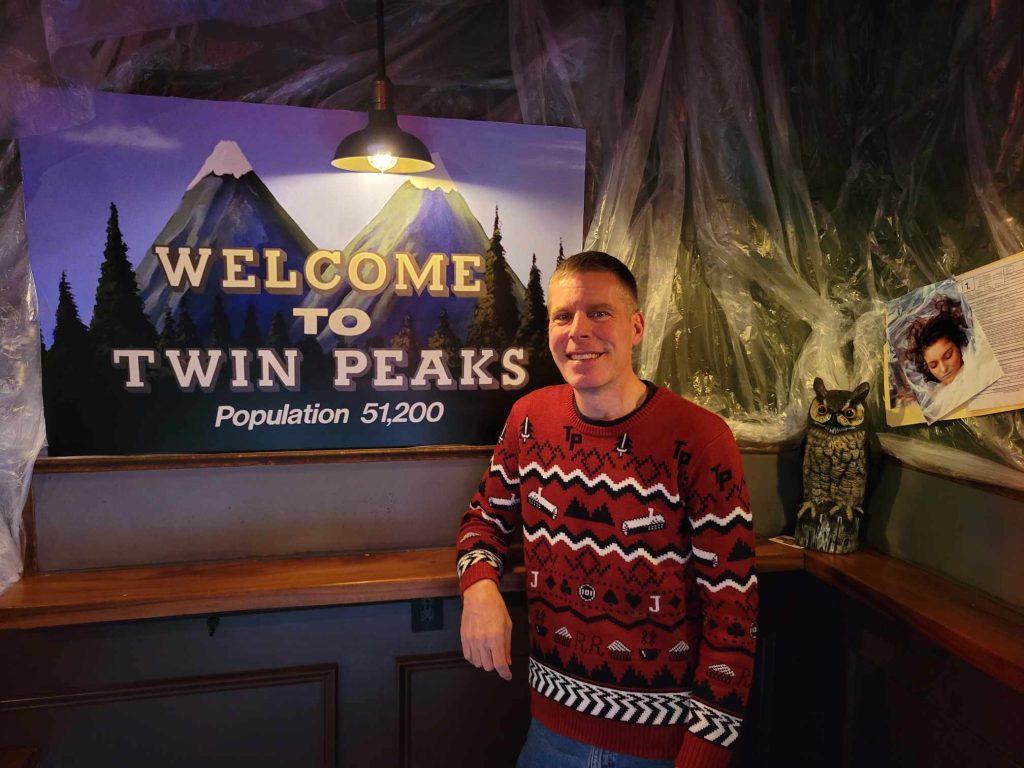 Jon by Welcome to Twin Peaks Sign