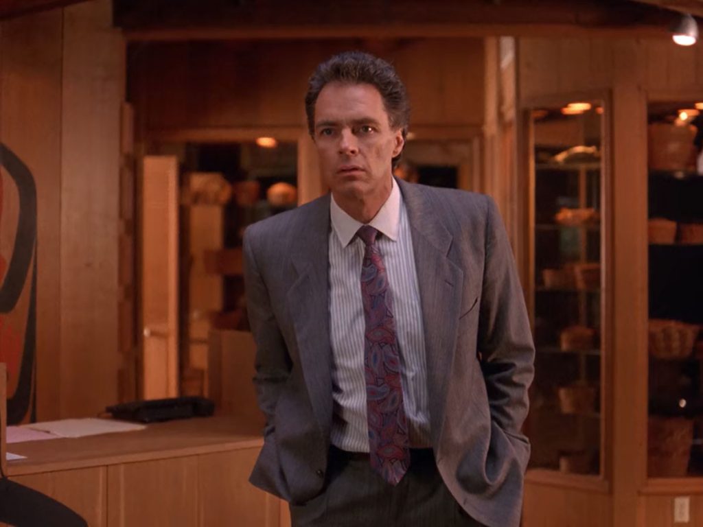 Ben Horne in the lobby of The Great Northern Hotel
