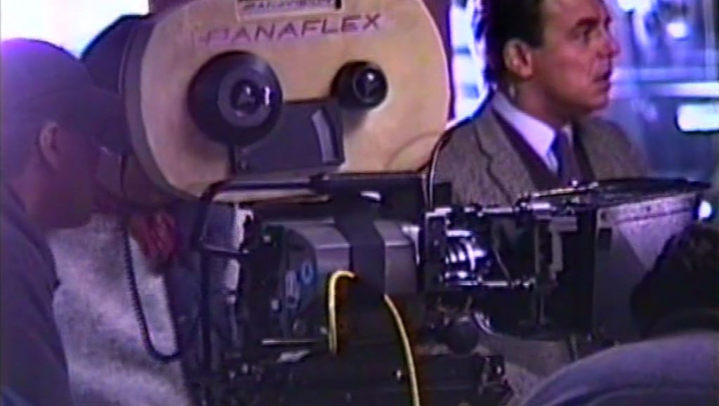 Panaflex film camera in the Lobby of the Kiana Lodge with Ray Wise
