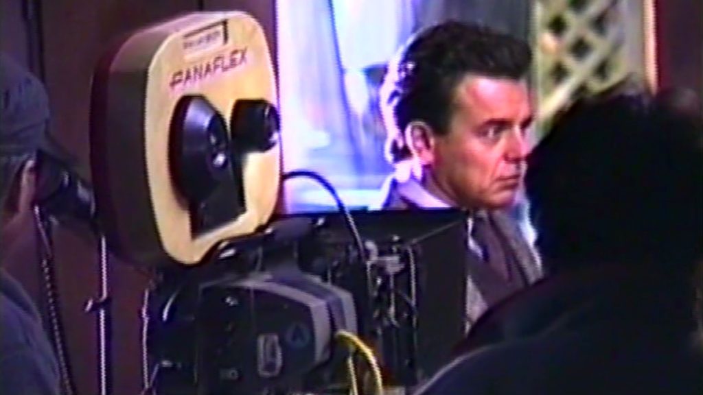Panaflex film camera in the Lobby of the Kiana Lodge with Ray Wise