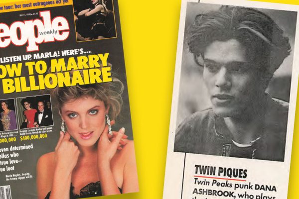 Cover of People Magazine and image of Dana Ashbrook