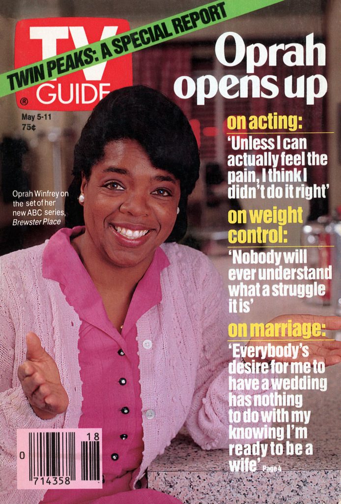 Oprah Winfrey on cover of TV Guide