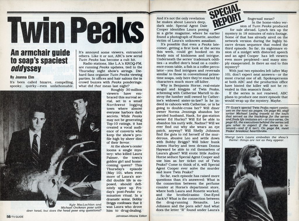 Article about Twin Peaks