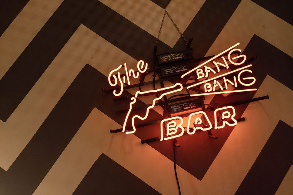 Neon Bang Bang Bar Sign