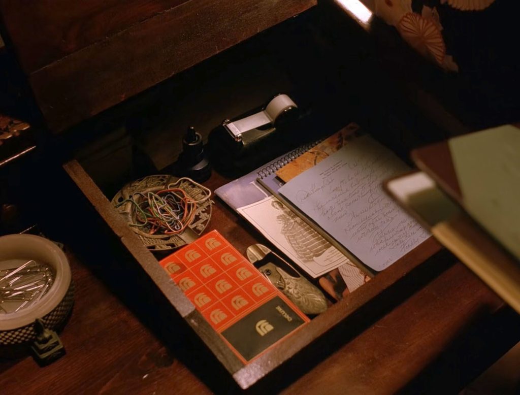 Catherine Martell's desk