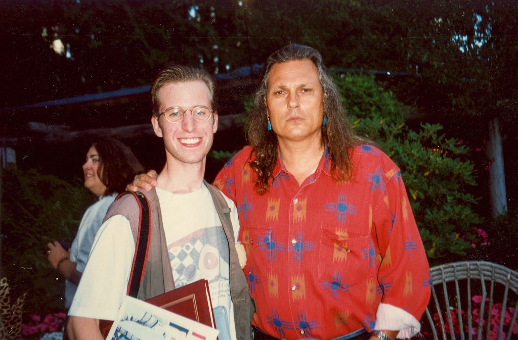 Steven and Michael Horse at Kiana Lodge