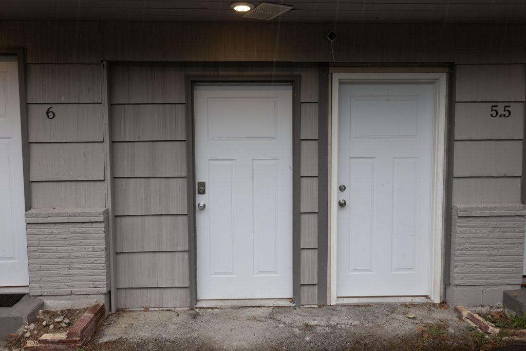 Doors at Mt. Si Motel