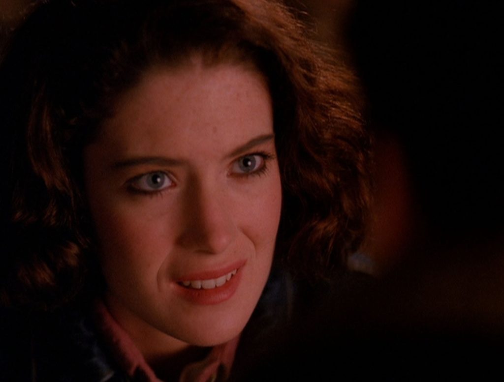 Close up of Donna Hayward