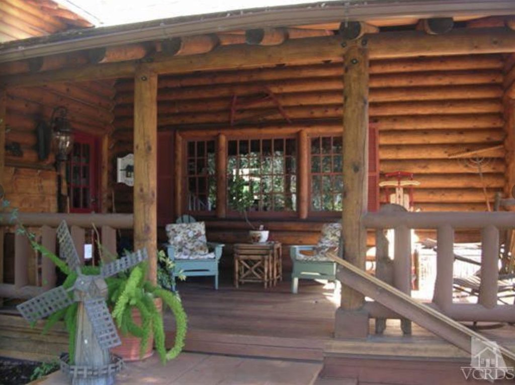 Front porch with giant window