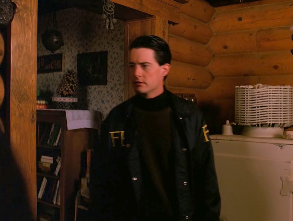 Agent Cooper enters the room