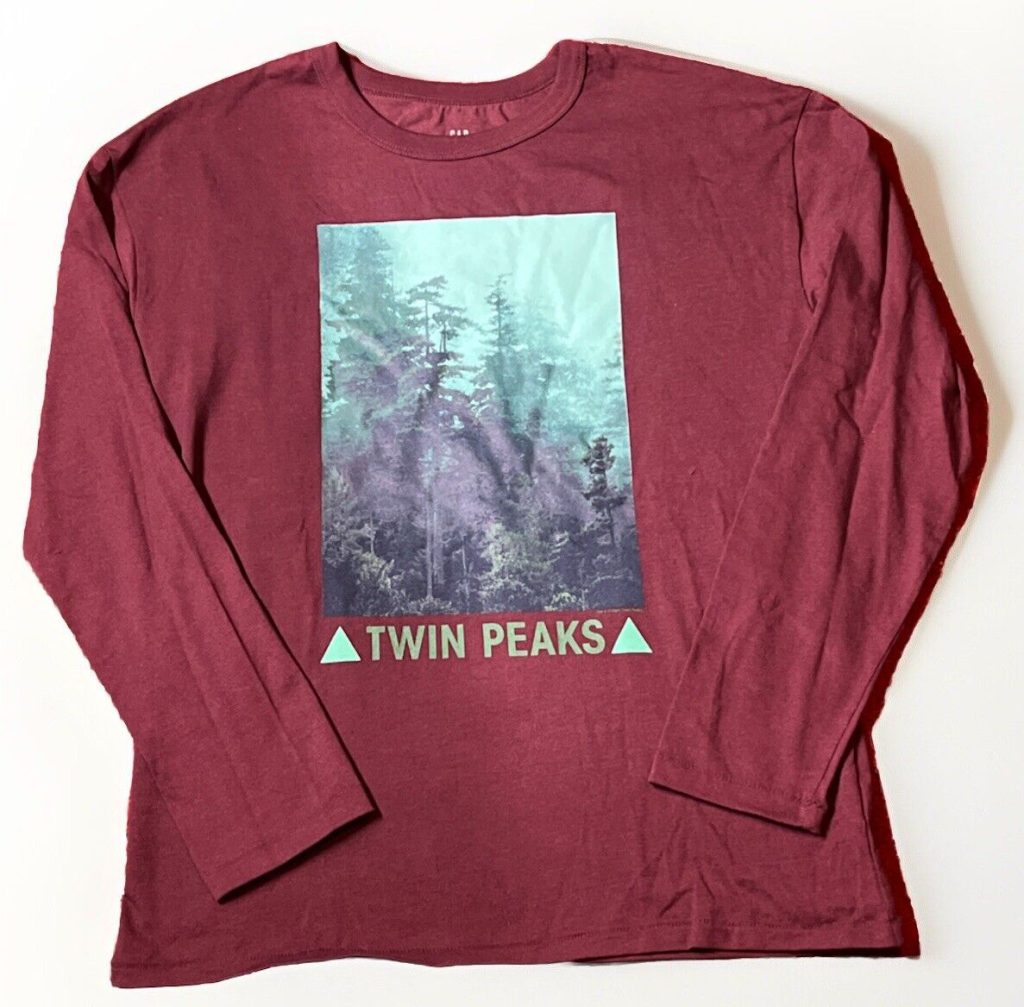 Twin Peaks long-sleeve graphic t-shirt for teens