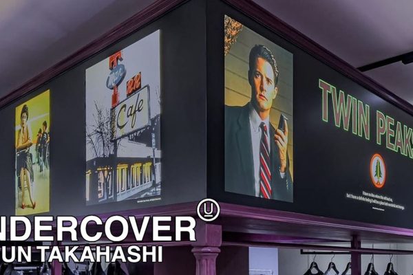 Instore display of Twin Peaks Collection by Undercover