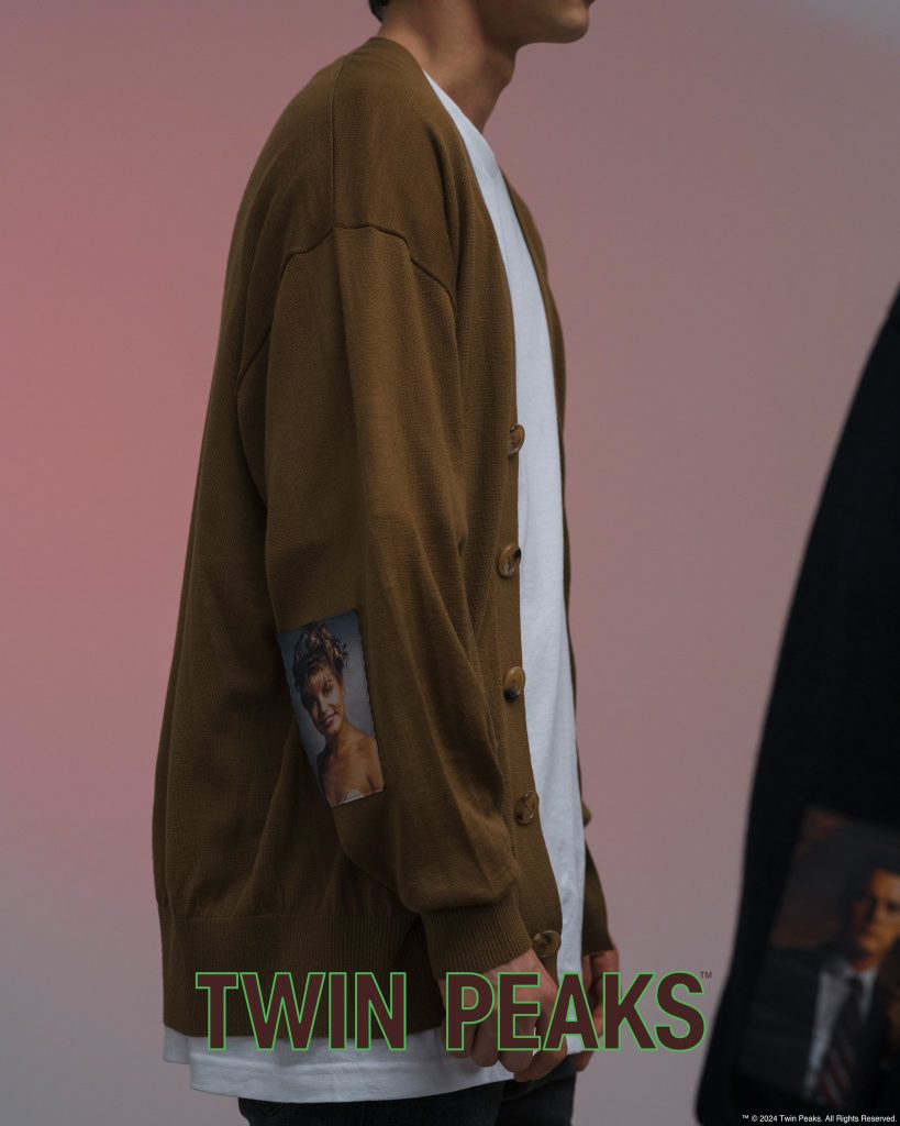 Models wearing Twin Peaks-inspired attire