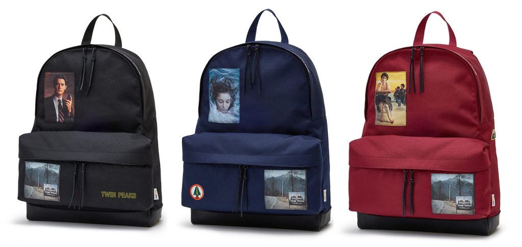 Backpacks from "Wonderful and Strange" Twin Peaks Collection by Undercover