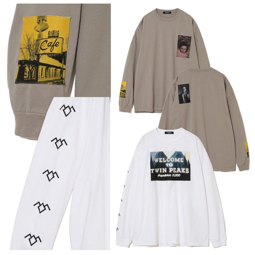 Shirt details from "Wonderful and Strange" Twin Peaks Collection by Undercover