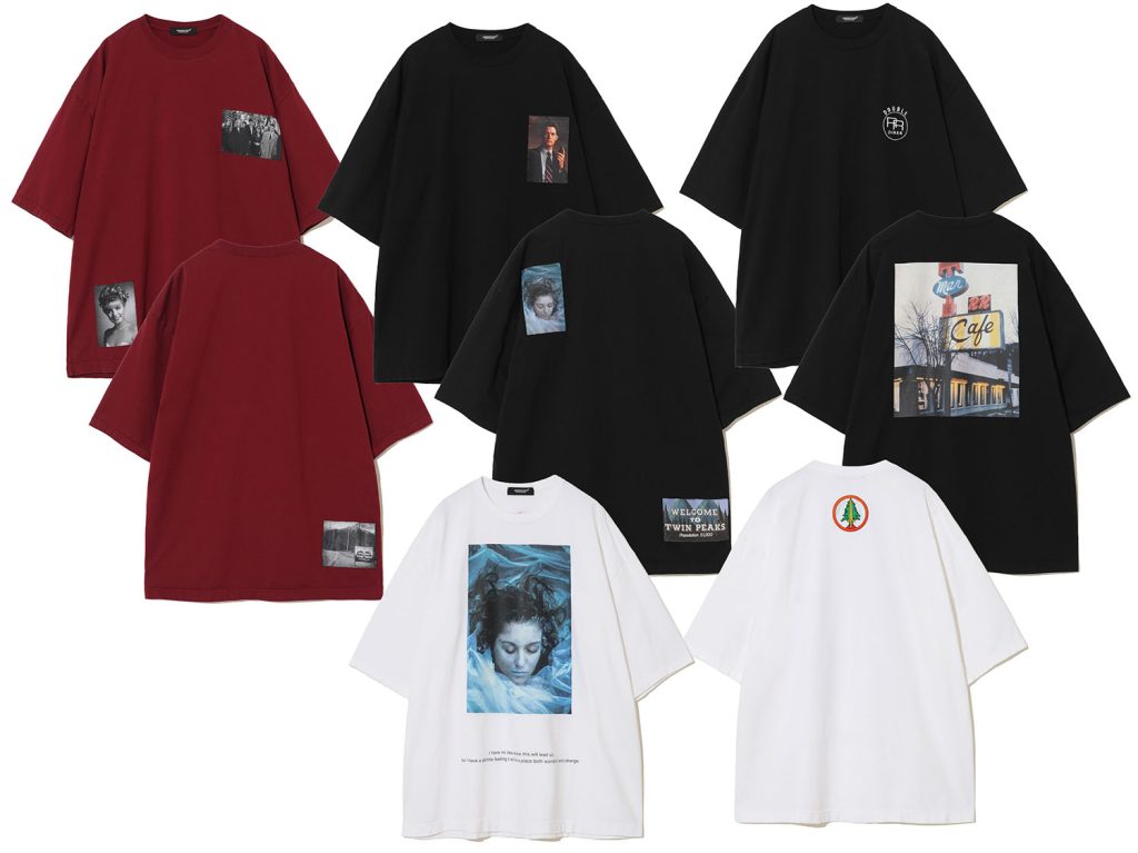 Graphic tees from "Wonderful and Strange" Twin Peaks Collection by Undercover