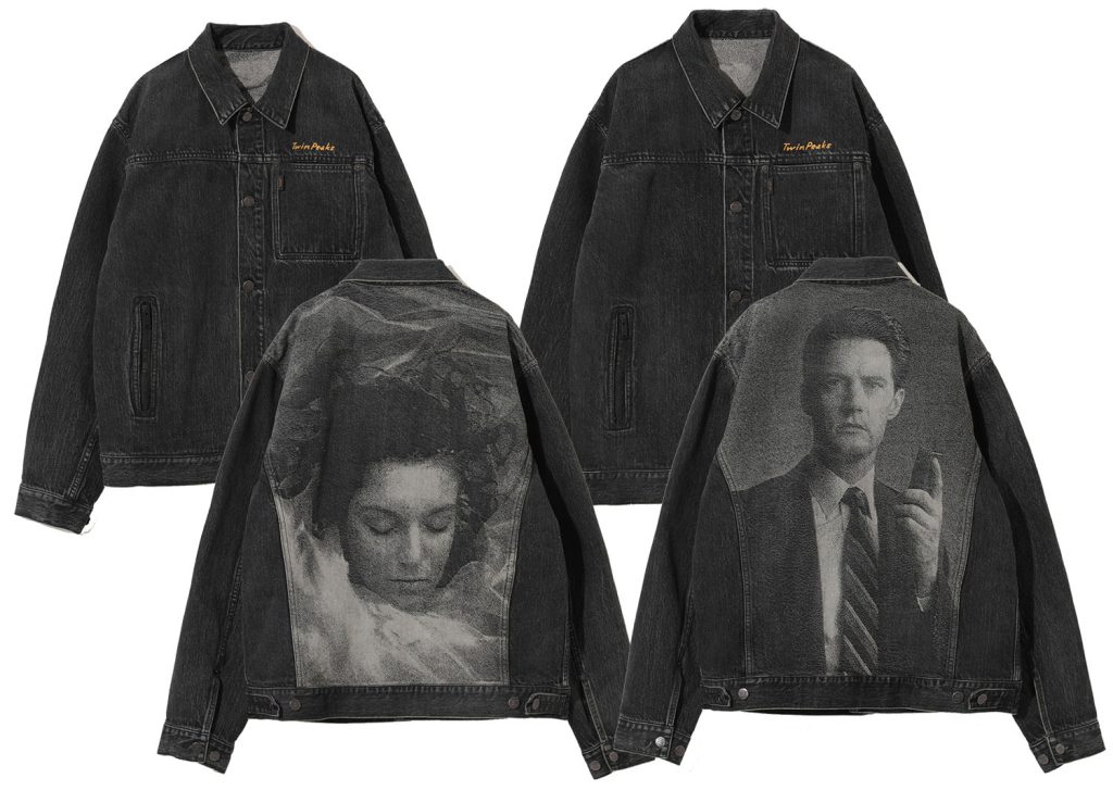 Black Denim jackets from "Wonderful and Strange" Twin Peaks Collection by Undercover