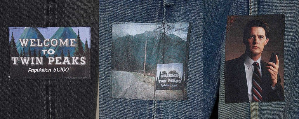 Patch details from "Wonderful and Strange" Twin Peaks Collection by Undercover