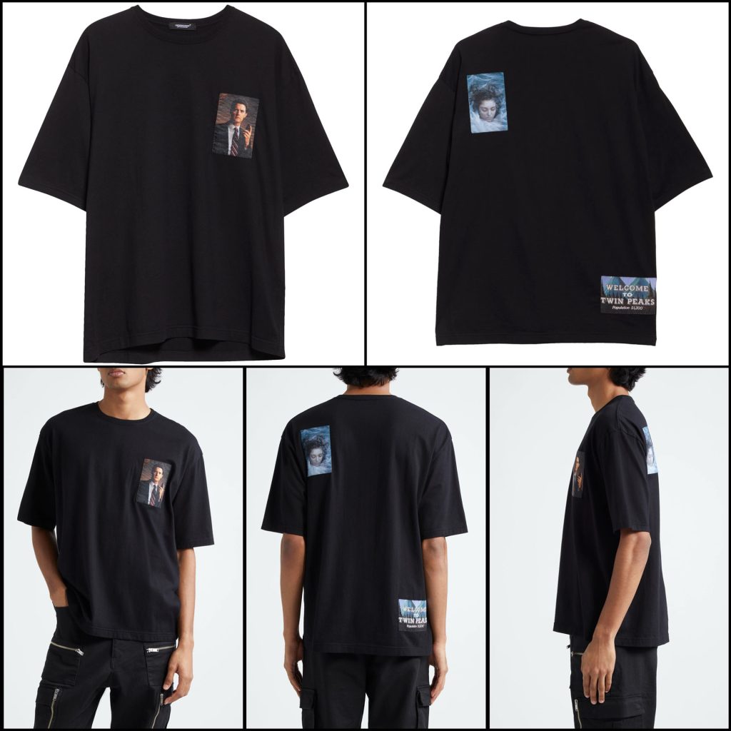 Image collage of Twin Peaks shirt by Undercover at Nordstrom