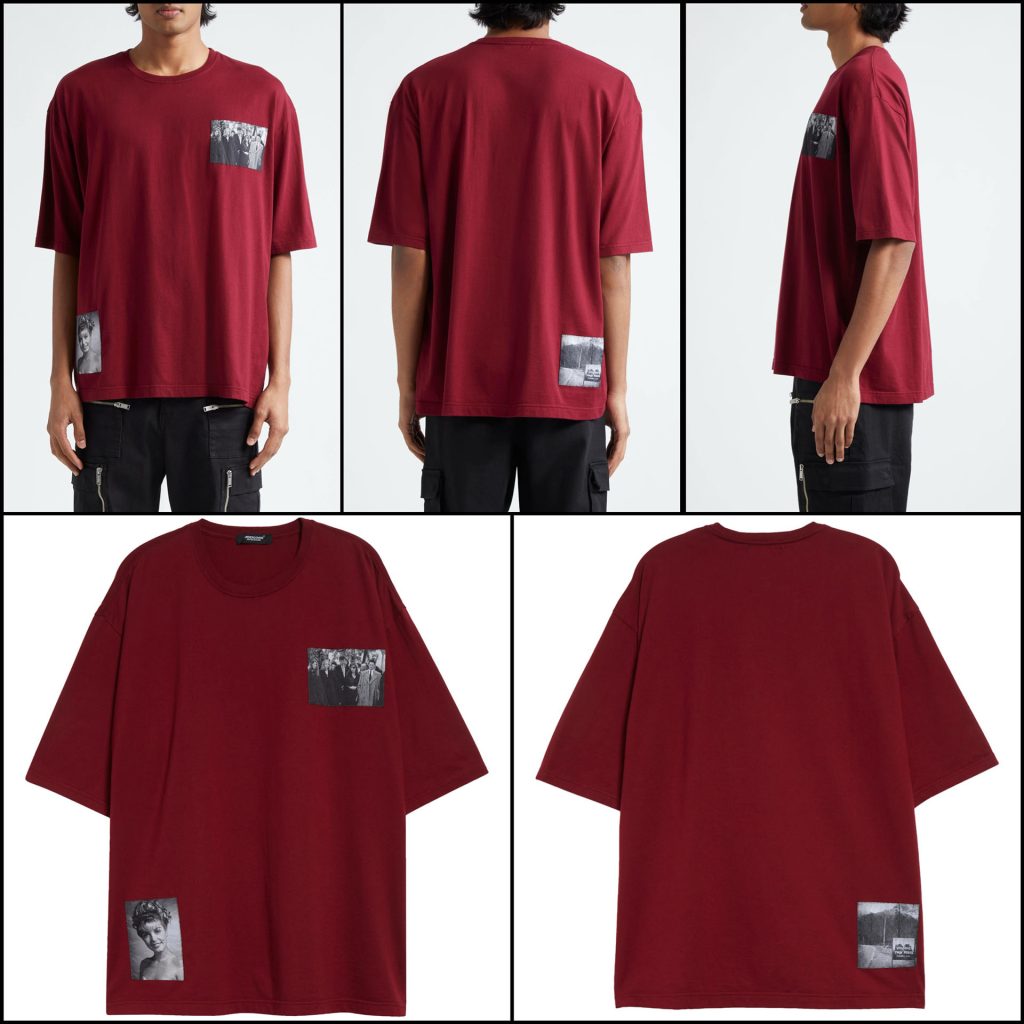 Image collage of Twin Peaks shirt by Undercover at Nordstrom