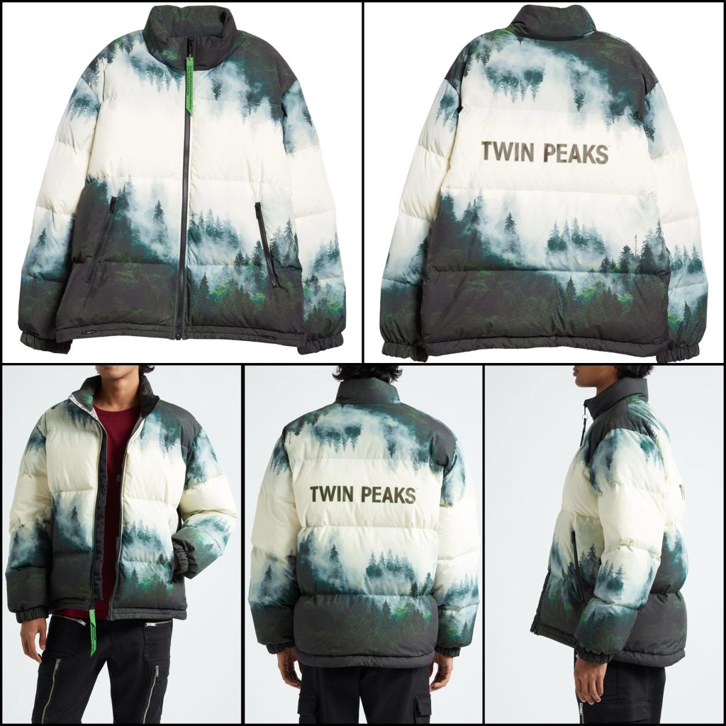 Image collage of Twin Peaks Down Puffer Jacket by Undercover at Nordstrom