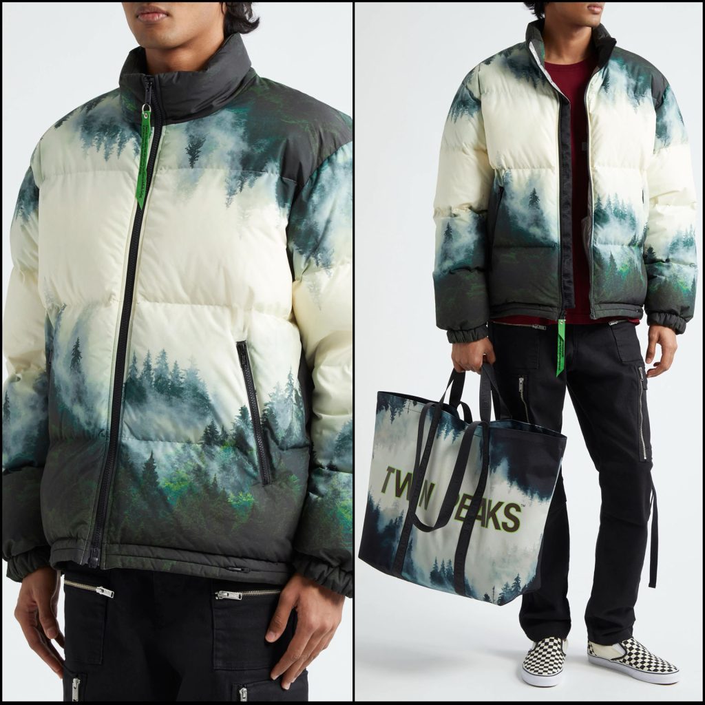 Image collage of Twin Peaks Down Puffer Jacket by Undercover at Nordstrom